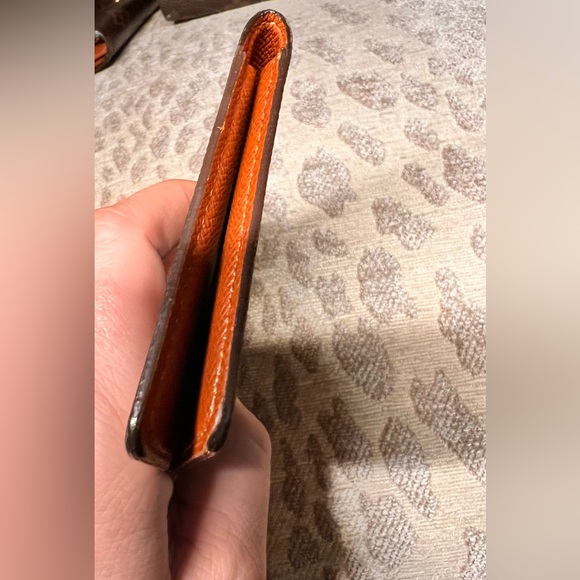 Sold! Louis Vuitton Monogram Porte 2 Cartes Vertical M60533 Pass Case CA1010 - Picture 6 of 10